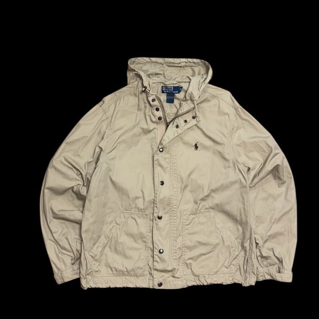 폴로 랄프로렌 코튼 후드 자켓