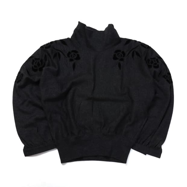 Valentino Flower Wool Sweater