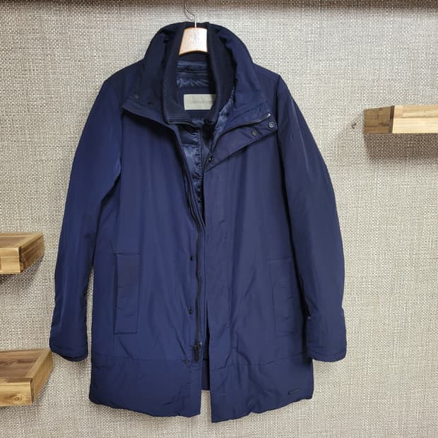 L 100사이즈 캘빈클라인 오리털 패딩 코트 