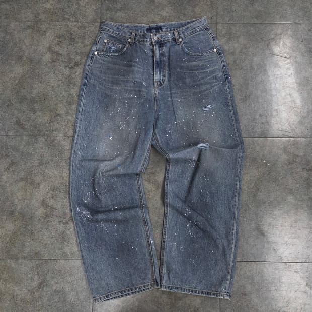 빈티지 데님팬츠