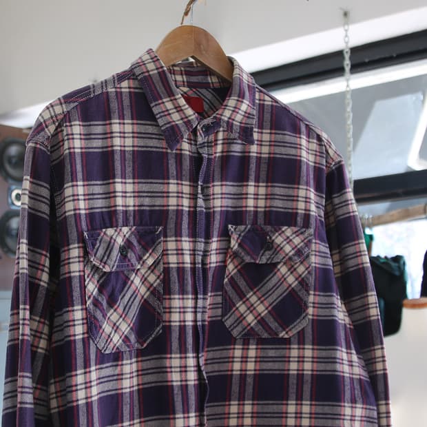 (착용컷) 리바이스 워크 체크 셔츠 (남성용 103)