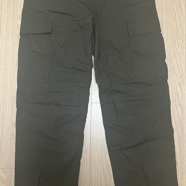 칼하트 WIP 콜룸비아 립스탑 레귤러 카고 팬츠 사이프러스 33Size