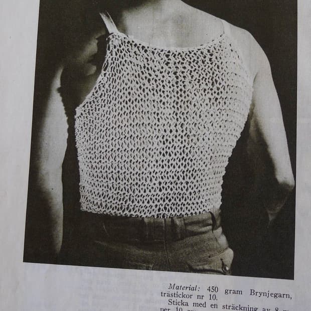 70s string vest