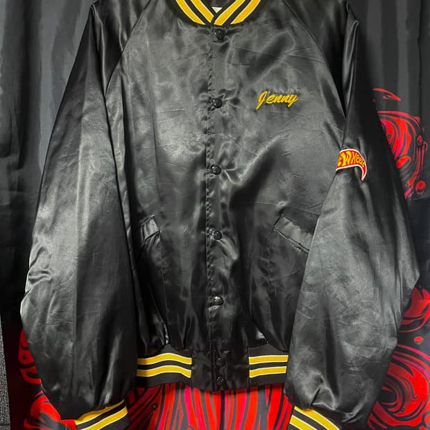 80s 나일론 퀼팅 자켓