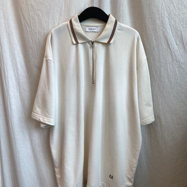 MONO-MART 집업 반팔티셔츠(MEN M)
