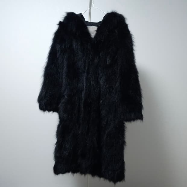 NYMPH 라쿤퍼 자켓 F