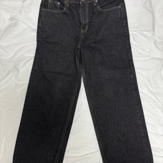 보이롱페이스 데님팬츠 m