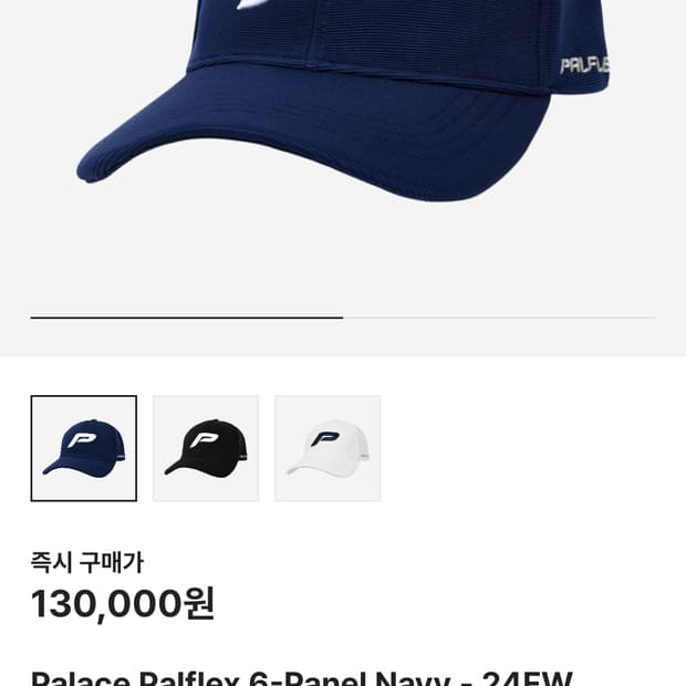 팔라스 팔플렉스 6-패널 네이비-24FW