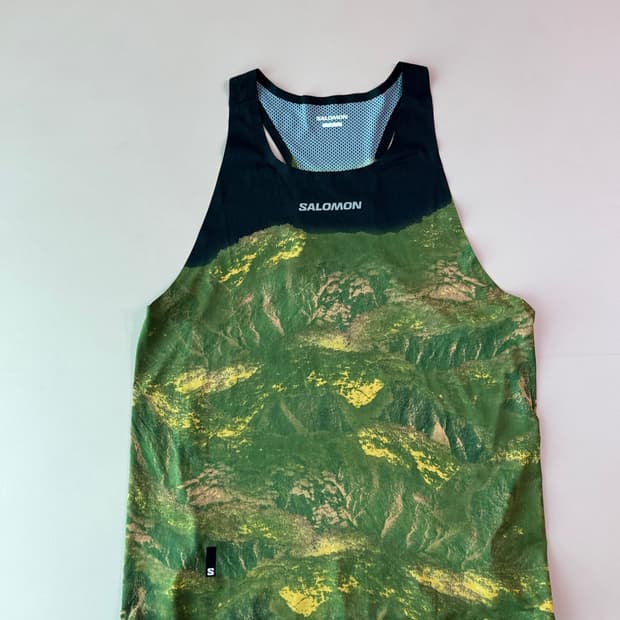 살로몬 에어로 서큘 러닝 싱글렛 XL