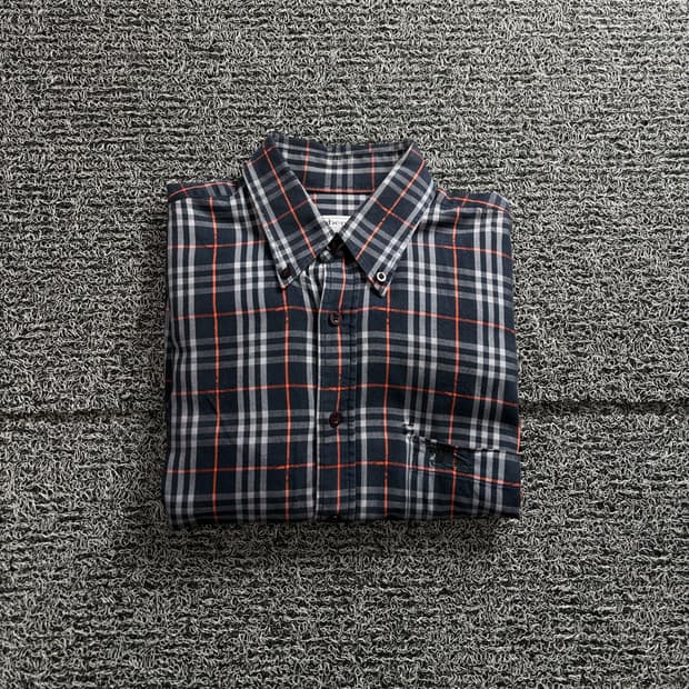 버버리 런던 아카이브 노바체크 셔츠 3441