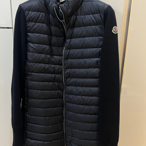 몽클레어 롱니트패딩 S