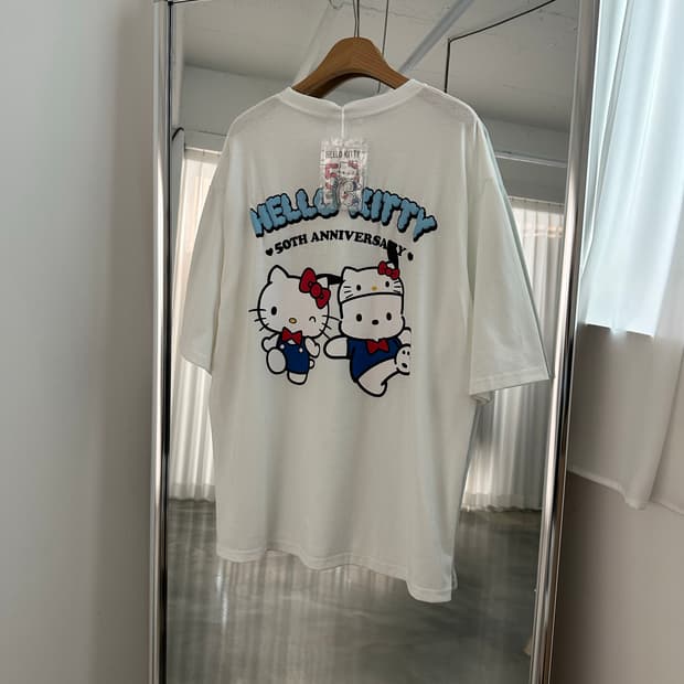 Hello Kitty 헬로키티 산리오 포차코 키링 헬로 키티 50주년 T