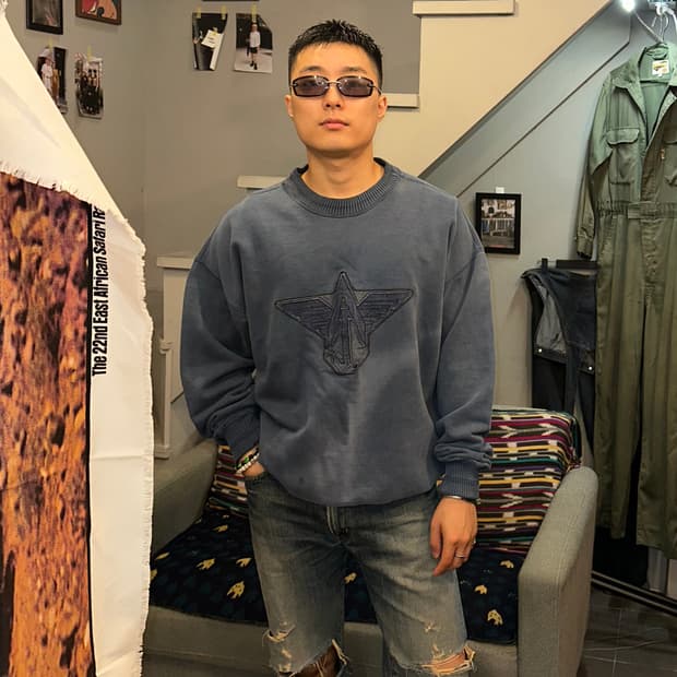 90‘s Armani Jeans logo Italy sweatshirt