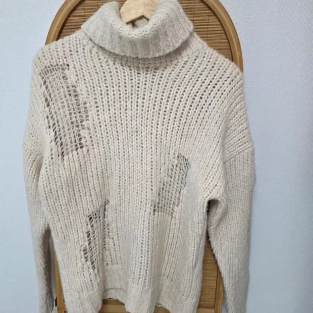 IRO 이로 알파카 디스트로이드 터틀넥 니트 (55)