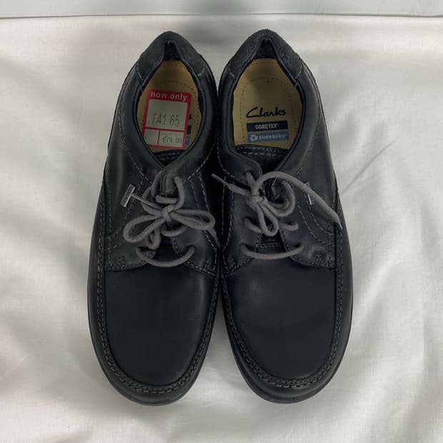 클락스 고어텍스 서라운드 가죽 캐주얼 슈즈 260