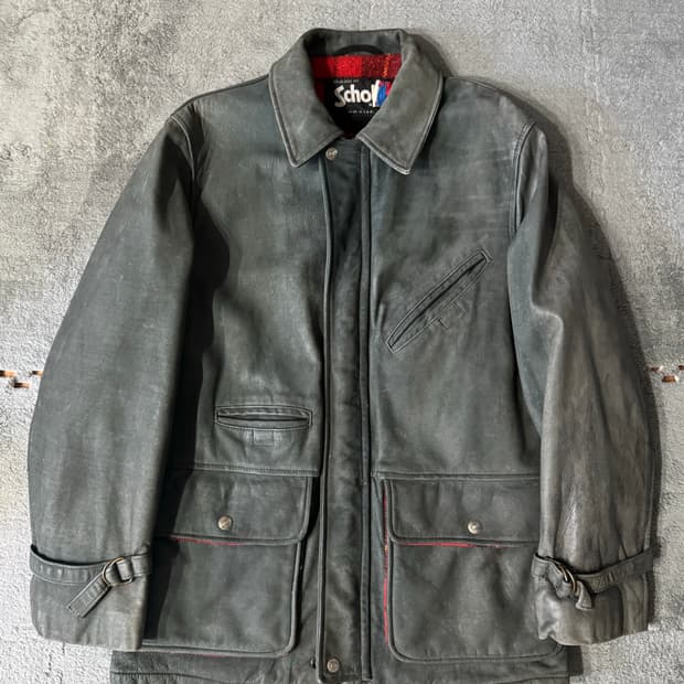 Schott 리얼 레더 자켓
