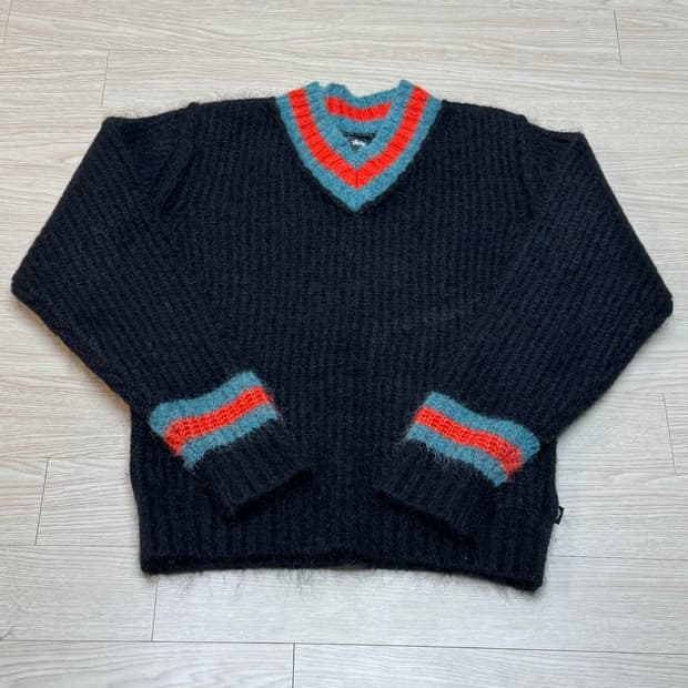 스투시 모헤어 니트