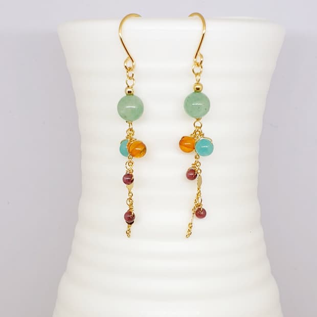 후르츠 레인 귀걸이