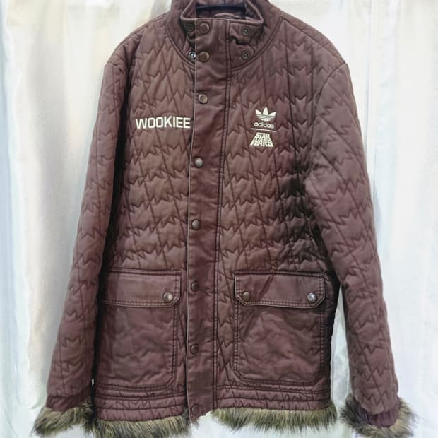 아디다스 스타워즈 우키 퀼팅 자켓 95