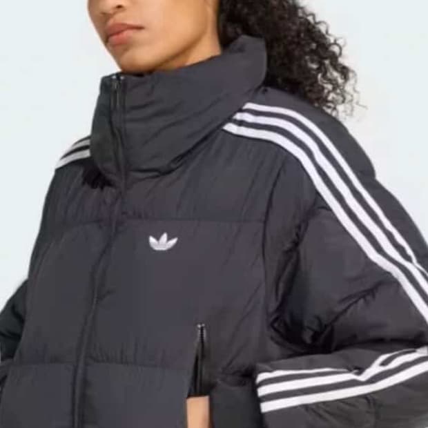 아디다스 크롭 다운 푸퍼 블랙