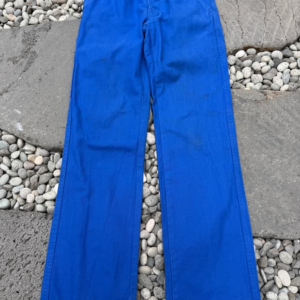 1990s PORTEX WASHED BLUE FRENCH 프렌치워크팬츠