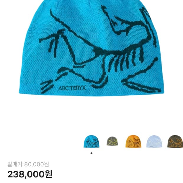 아크테릭스 버드 헤드 토크 블루 테트라