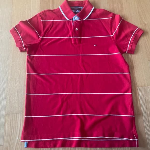 타미힐피거 슬림핏 카라티