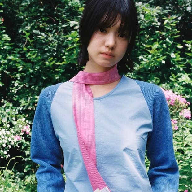 페스토 RAGLAN SLIM BLOUSE DOLPHIN