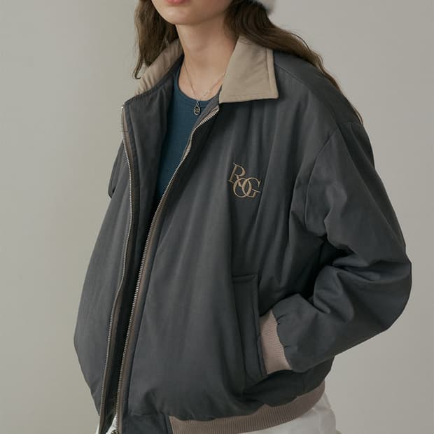 새제품 리올그 점퍼 잠바 블루종