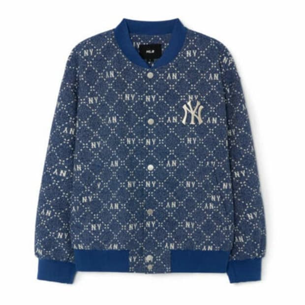 MLB모노그램 베이스볼자켓