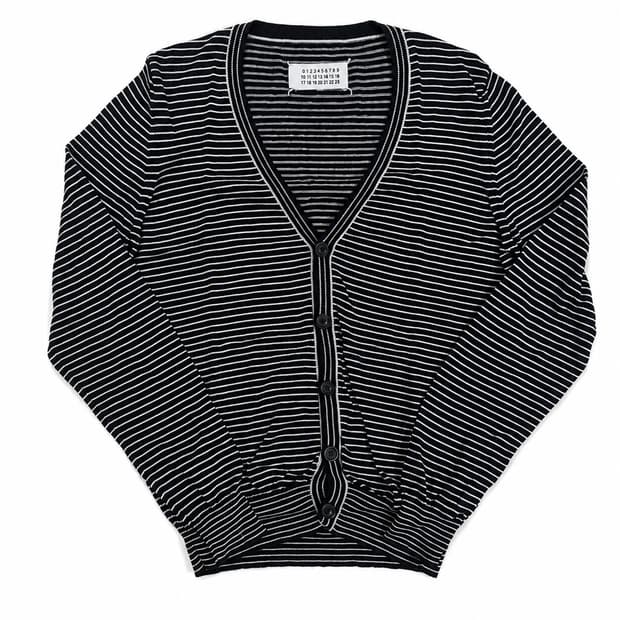 Martin Margiela Stripe cardigan S