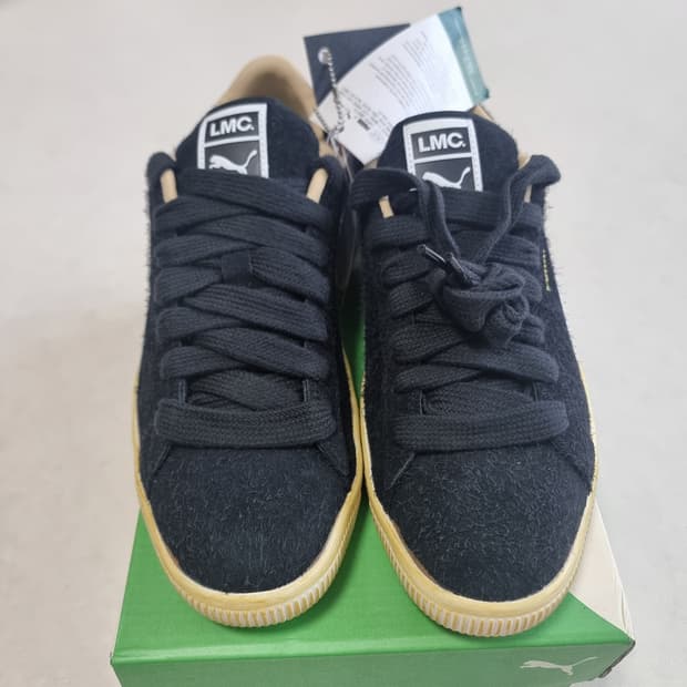 푸마 LMC 스웨이드 빈티지 블랙 280