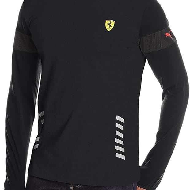 퓨마 페라리 레이싱 롱티셔츠 