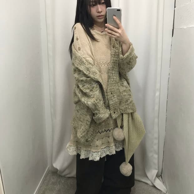 베이지 모리 코디 세트 🤍