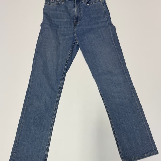 여성 타미 진스 세미 부츠컷 데님팬츠 25인치