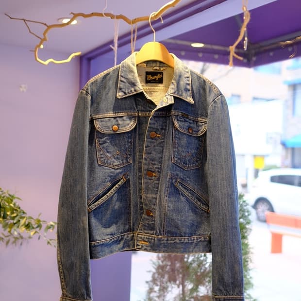 Wrangler 데님 트러커자켓