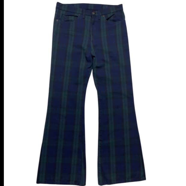 KAPITAL 플레어 코튼팬츠