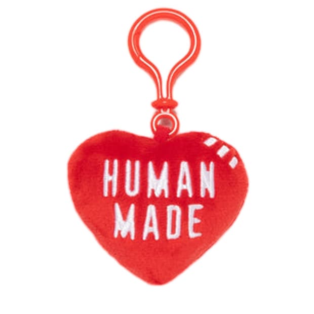 휴먼메이드 스터프드 하트키 참 레드