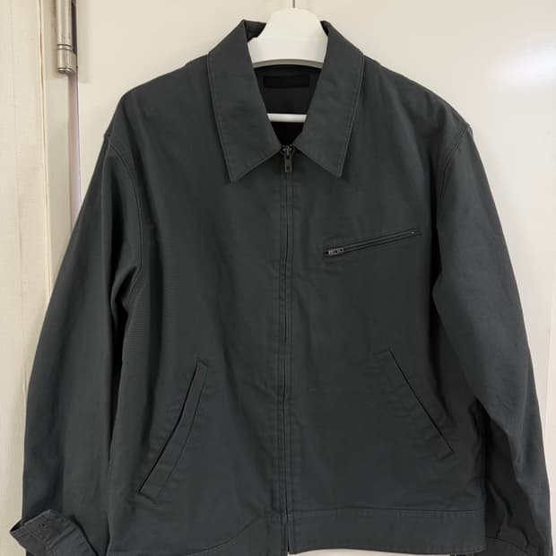 유니클로 차콜 블루종 L사이즈