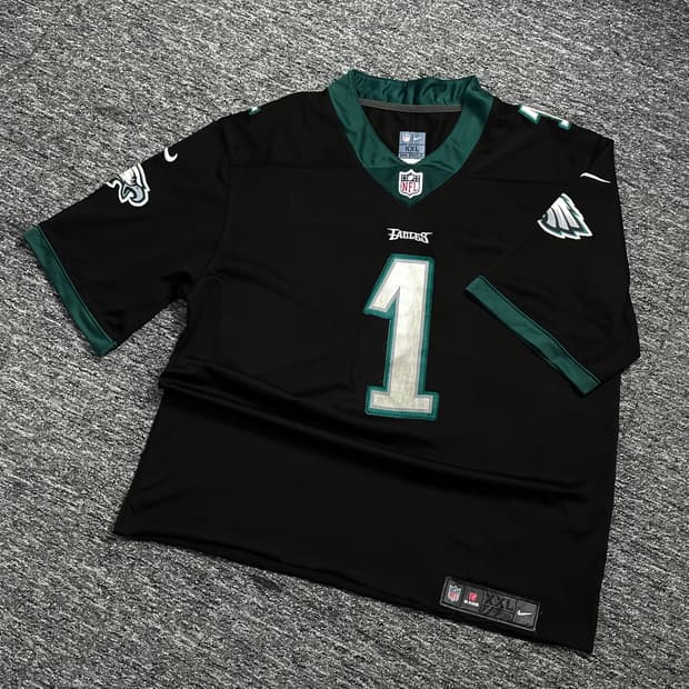 나이키 NFL 필라델피아 이글스 럭비 져지 y 1508