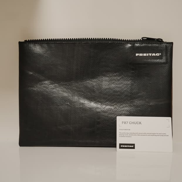 프라이탁 F07 CHUCK 척 파우치 올블랙