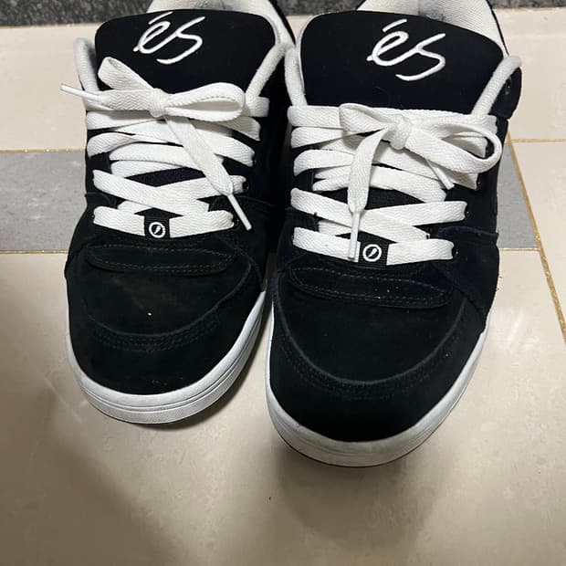 Es 에스 보드화 블랙/화이트 275