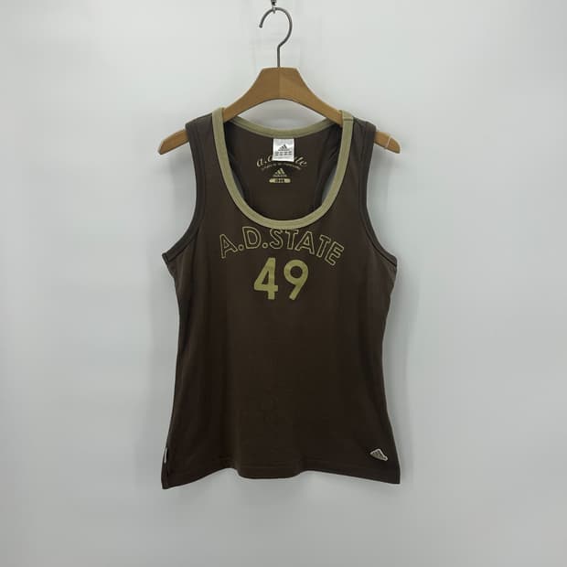 [adidas] y2k 아디다스 A.D.STATE 49 슬리브리스