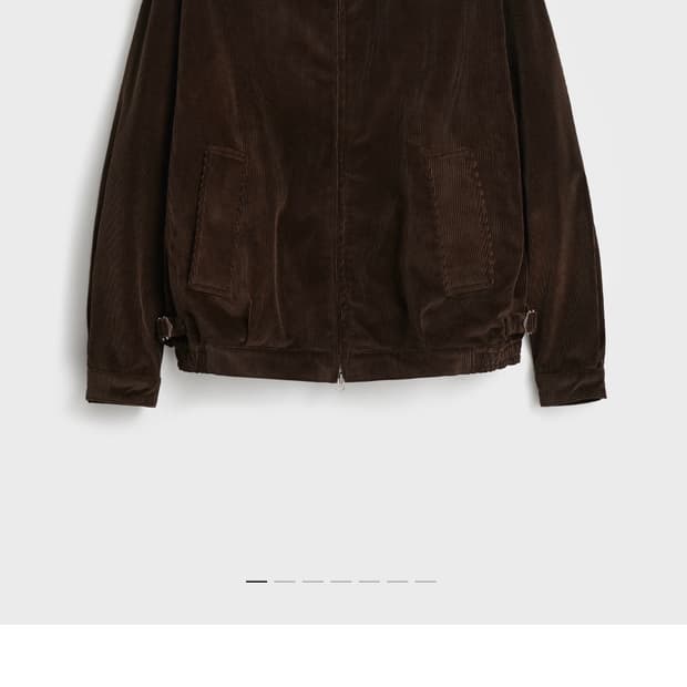 포터리 코듀로이 스윙탑 브라운 2사이즈 새상품 