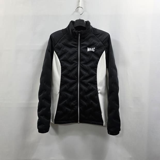0786 WAAC 왁 골프 퀼팅 패딩 자켓 / 블랙 화이트 / 여성 2