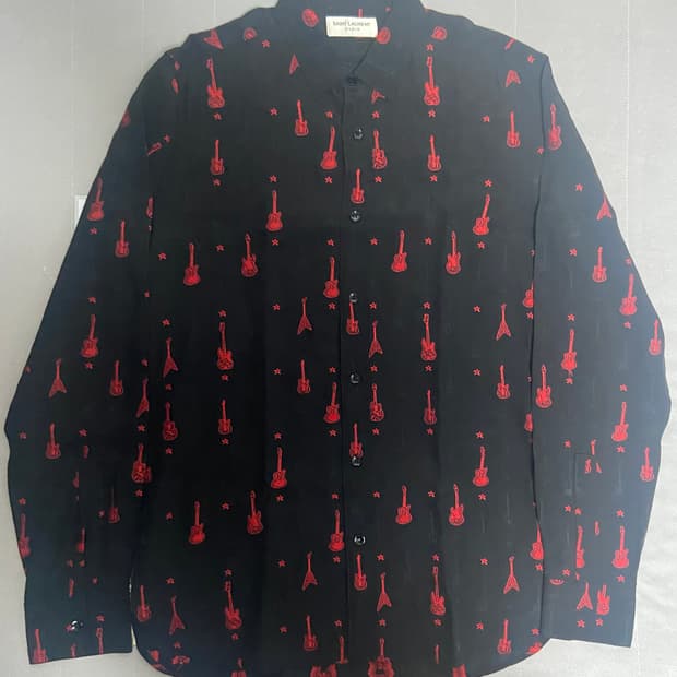 생로랑 기타 셔츠 39