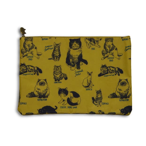 Mustard Cat pouch