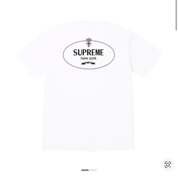 슈프림 크레스트 반팔 티셔츠 M
