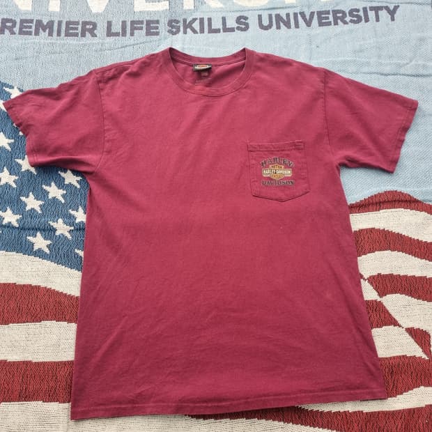 할리데이비슨 빈티지 티셔츠 (HARLEY-DAVIDSON)