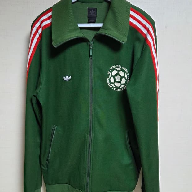 아디다스 멕시코 그린 져지 트랙탑